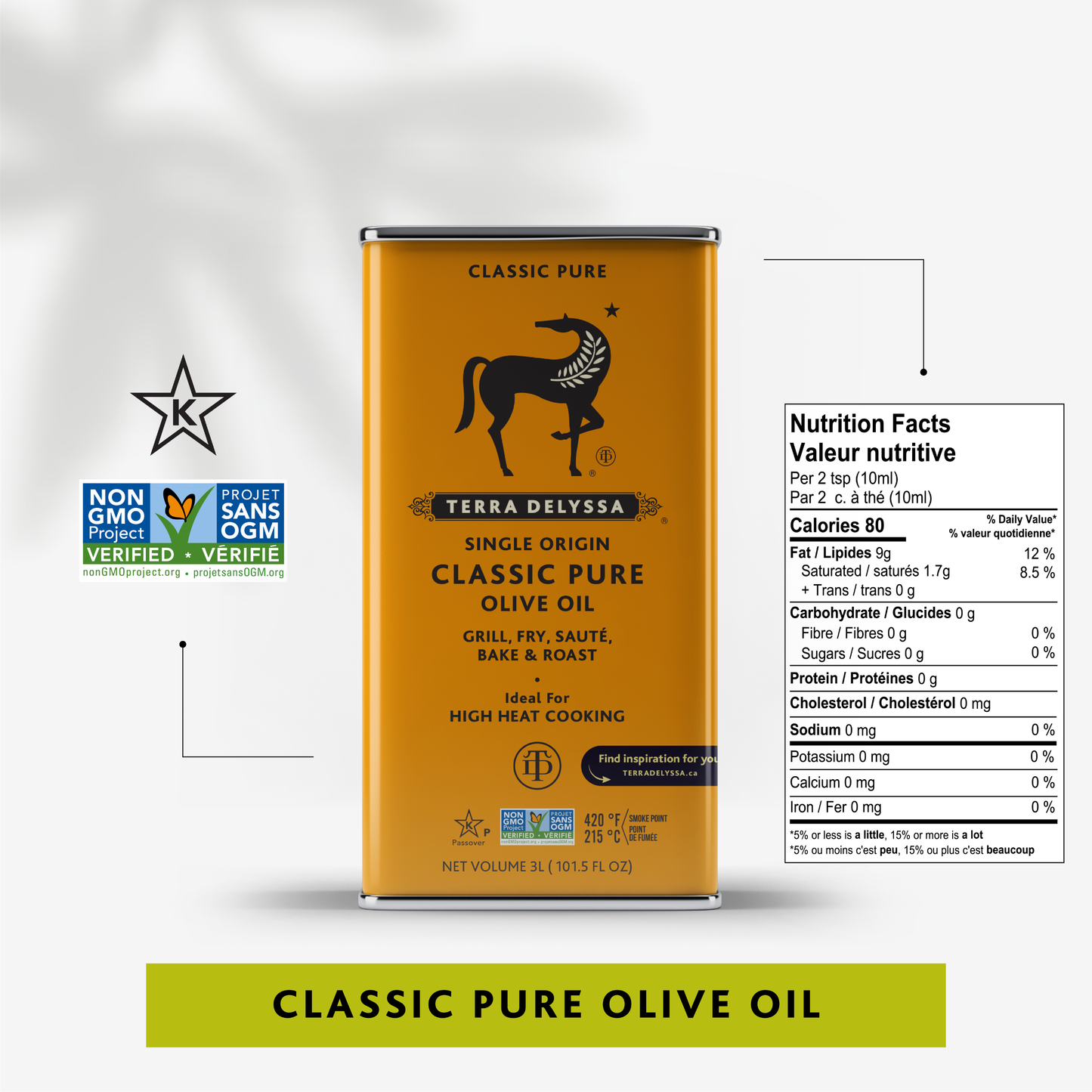
                  
                    Terra Delyssa Classic Pure Olive Oil
                  
                