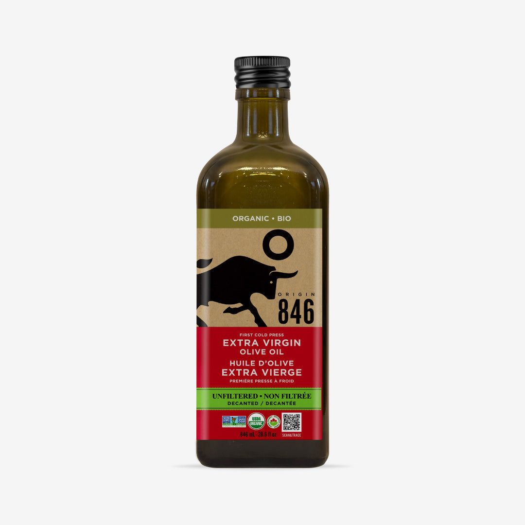 Organic Unfiltered Extra Virgin Olive Oil