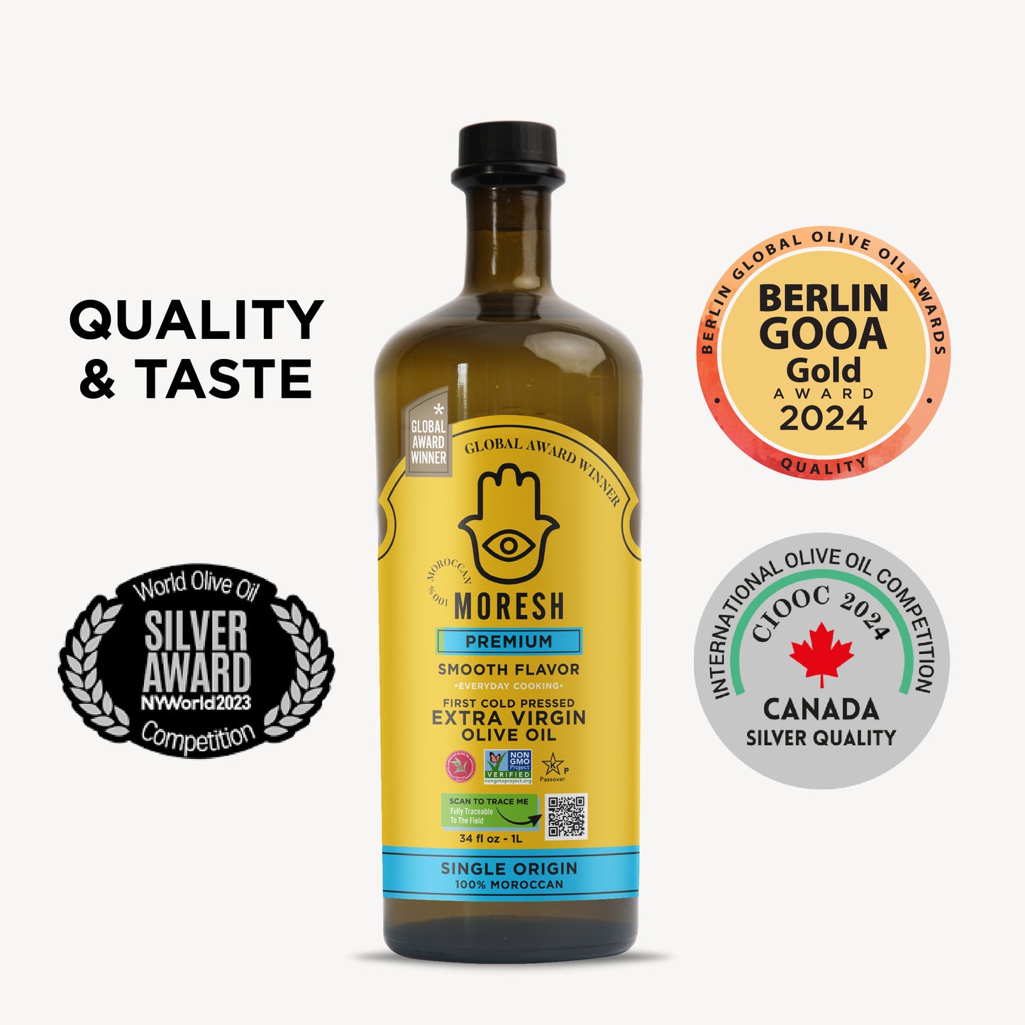 
                  
                    Moresh Moroccan Extra Virgin Olive Oil
                  
                