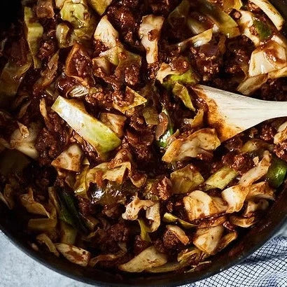 
                  
                    Greek Lamb And Cabbage Bowls
                  
                