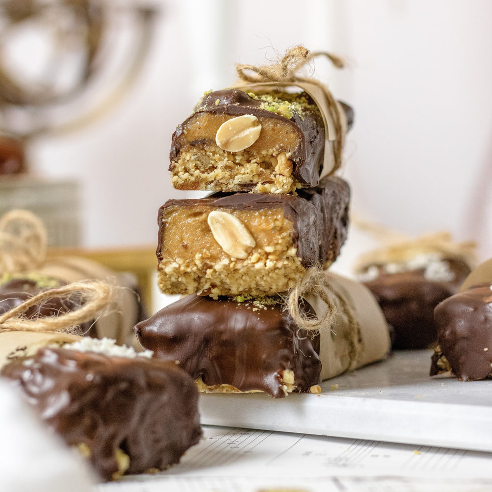 Healthy Snickers Bars